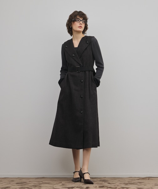 ツイーディジャンパースカート