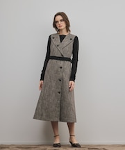 ツイーディジャンパースカート