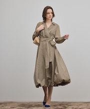 カシュクールバルーンワンピース