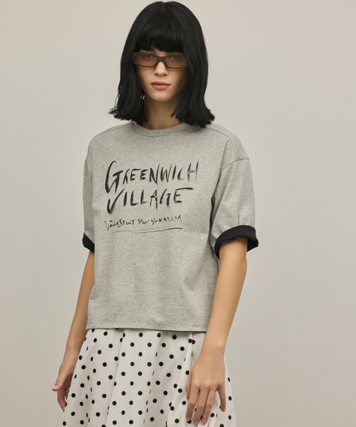 レイヤードロゴＴシャツ