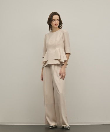 トリアセタックワイドパンツ