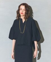 バルーンスリーブカットトップ