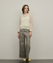 カットワークフレアパンツ