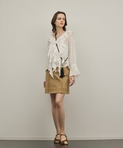 ラインembミニスカート