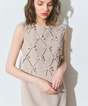 リボンモチーフドレス