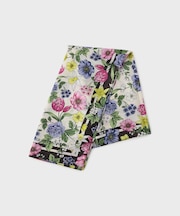 フラワーシルクスカーフ