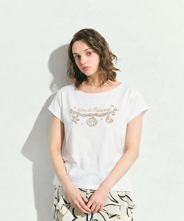 シェルモチーフフレンチT