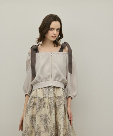 カラミ2wayジャケット