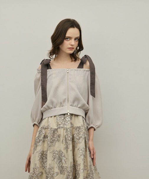 カラミ2wayジャケット