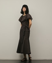 【スタイリスト木津明子さんインスタライブ紹介】チェックケープブラウス