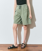 ヘリンボーンツイルハーフパンツ