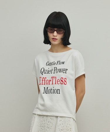 ルーズロゴTシャツ