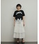レースヘムロゴTシャツ