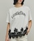 レースヘムロゴTシャツ