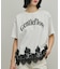 レースヘムロゴTシャツ