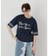 カレッジロゴプリントTシャツ