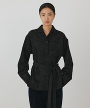 スエードライクシャツ