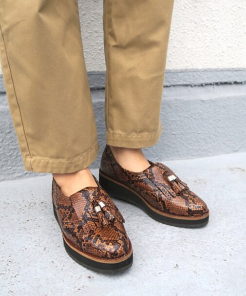 【MIO NOTIS / ミオノティス】キルトタッセルシューズ/404B[Esmeralda/エスメラルダ 靴]