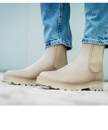 【 IGOR (イゴール) 】　サイドゴアレインブーツ /w10262