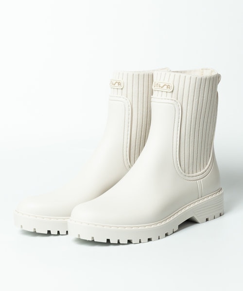 UNISA ウニサ　タンクソール　サイドゴア　ショートブーツ 39 UNISA/ウニサ】サイドゴアショートレインブーツー｜エスメラルダの通販