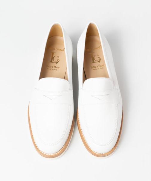 【LucaGrossi/ルカグロッシ】ラギットソールローファー