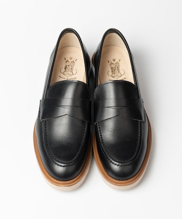 【BONTRE/ボントレ】タンクソールコインローファー