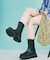 【PRECIEUX JOUET/プレシュウジュエ】トラックソールミドルサイドゴアブーツ