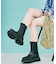 【PRECIEUX JOUET/プレシュウジュエ】トラックソールミドルサイドゴアブーツ