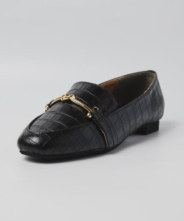 【PRECIEUX JOUET/プレシュウジュエ】ツイストビットローファー