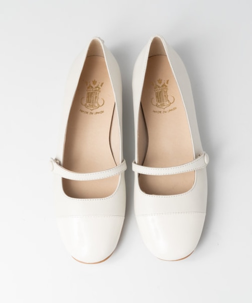 【BONTRE/ボントレ】コンビストラップパンプス/40051-US