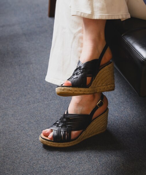 【GAIMO/ガイモ】ダブルクロスウェッジサンダル/DUBOIS-US