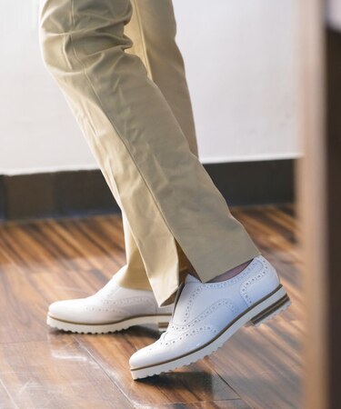 【LucaGrossi/ルカグロッシ】メダリオンシューズ/F572M-US