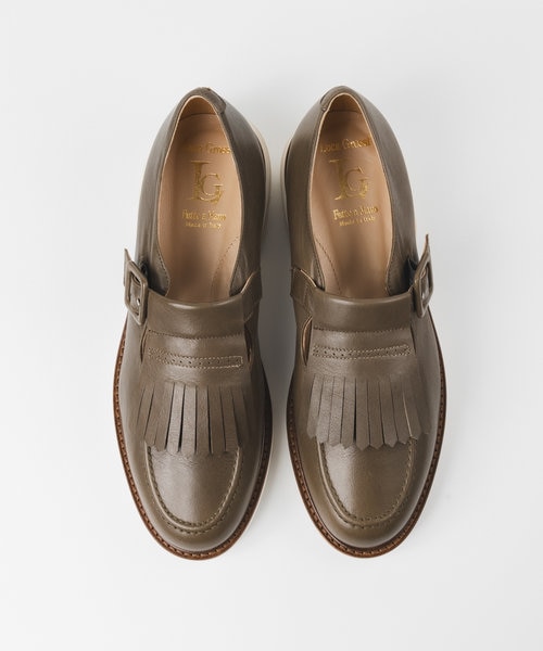 【LucaGrossi/ルカグロッシ】 厚底ローファー/G815M-UA LucaGrossi/ルカグロッシ】厚底コインローファー/G815M-UA
