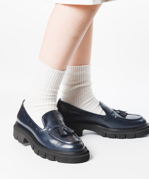 LucaGrossi/ルカグロッシ】厚底タッセルローファー/G960M-UA