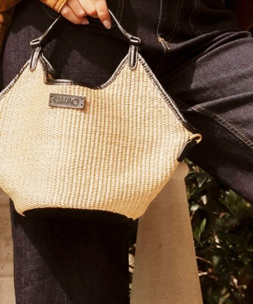 TARANGO: ハーフ ラウンド カゴ バッグ｜シップスの通販｜&mall