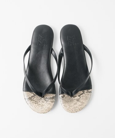 【MIONOTIS/ミオノティス】フラットトングサンダル/372B-O