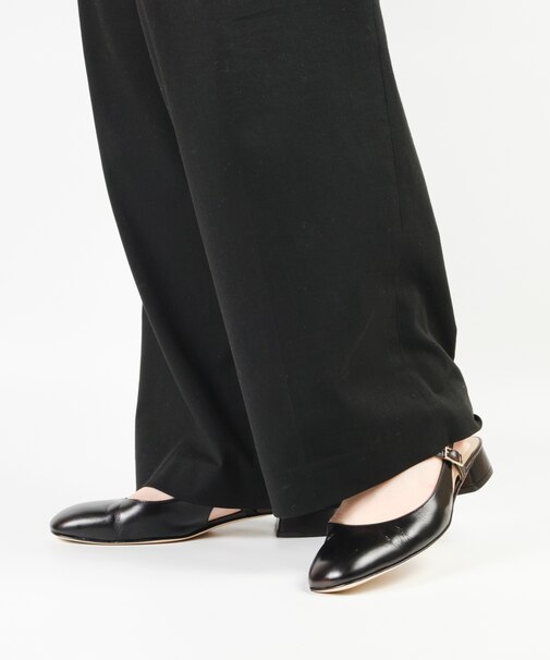 【LucaGrossi/ルカグロッシ】ラウンドトゥストラップシューズ/CH973-XS