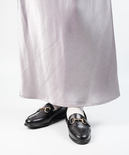 LucaGrossi/ルカグロッシ】レザービットローファー/4811M-XA