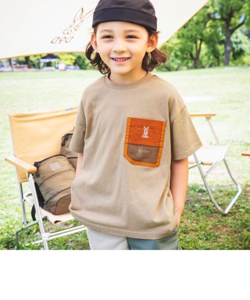 DODコラボ刺繍ポケットTシャツ(コドモ)