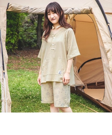 DODコラボ楊柳キャンプパジャマ＋収納BAG(オトナ)