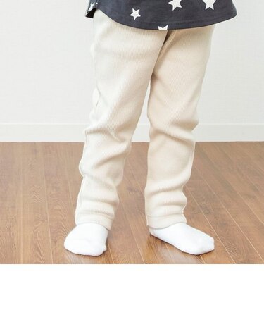 DAISUKI リブパンツ  9分丈