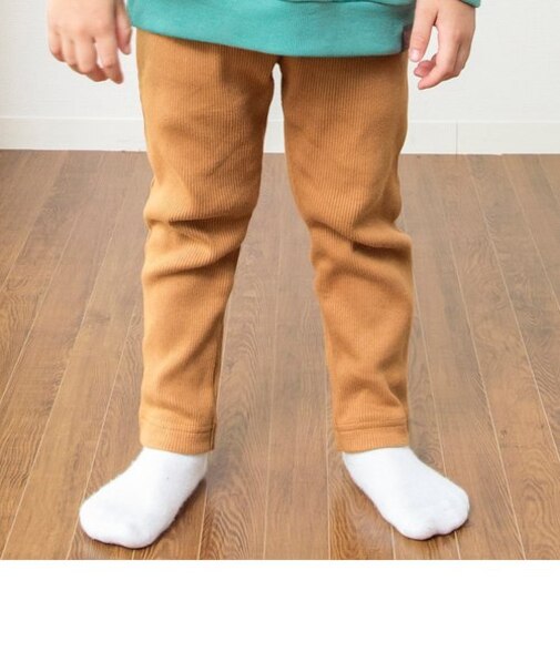 DAISUKI リブパンツ  9分丈