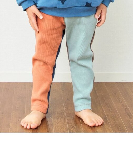 DAISUKI リブパンツ  9分丈