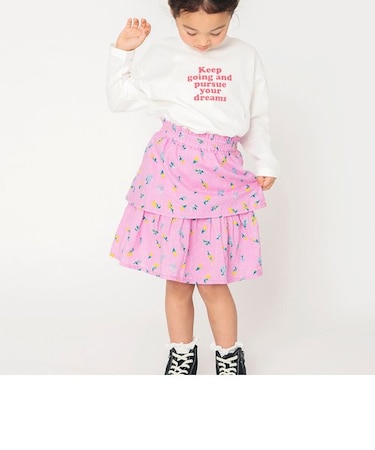 チューリップ総柄スカート