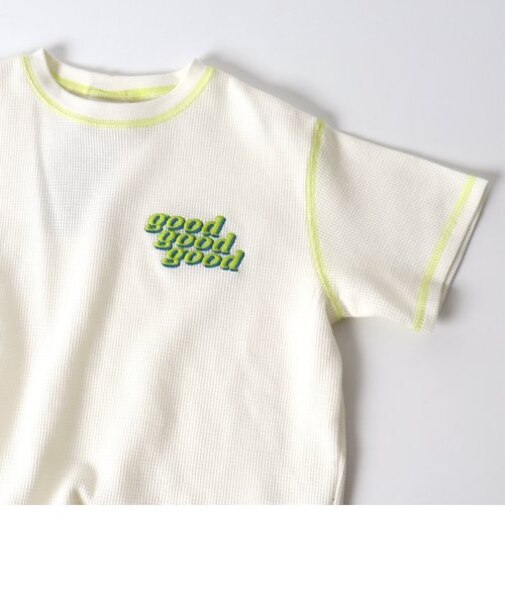 カラフルワッフルTシャツ