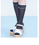 フロントロゴシースルーハイソックス