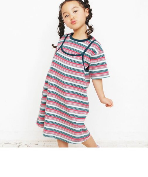 2Pセット キャミワンピ×Tシャツ