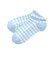 ギンガム・ドット柄ショートソックス