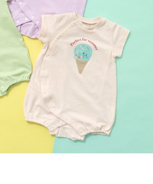 PVCモチーフ 3柄モチーフロンパス