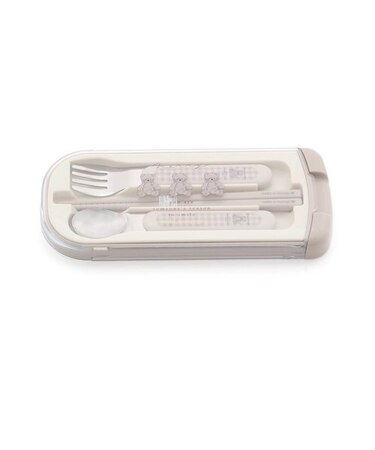 くま・さくらんぼ柄トリオセット